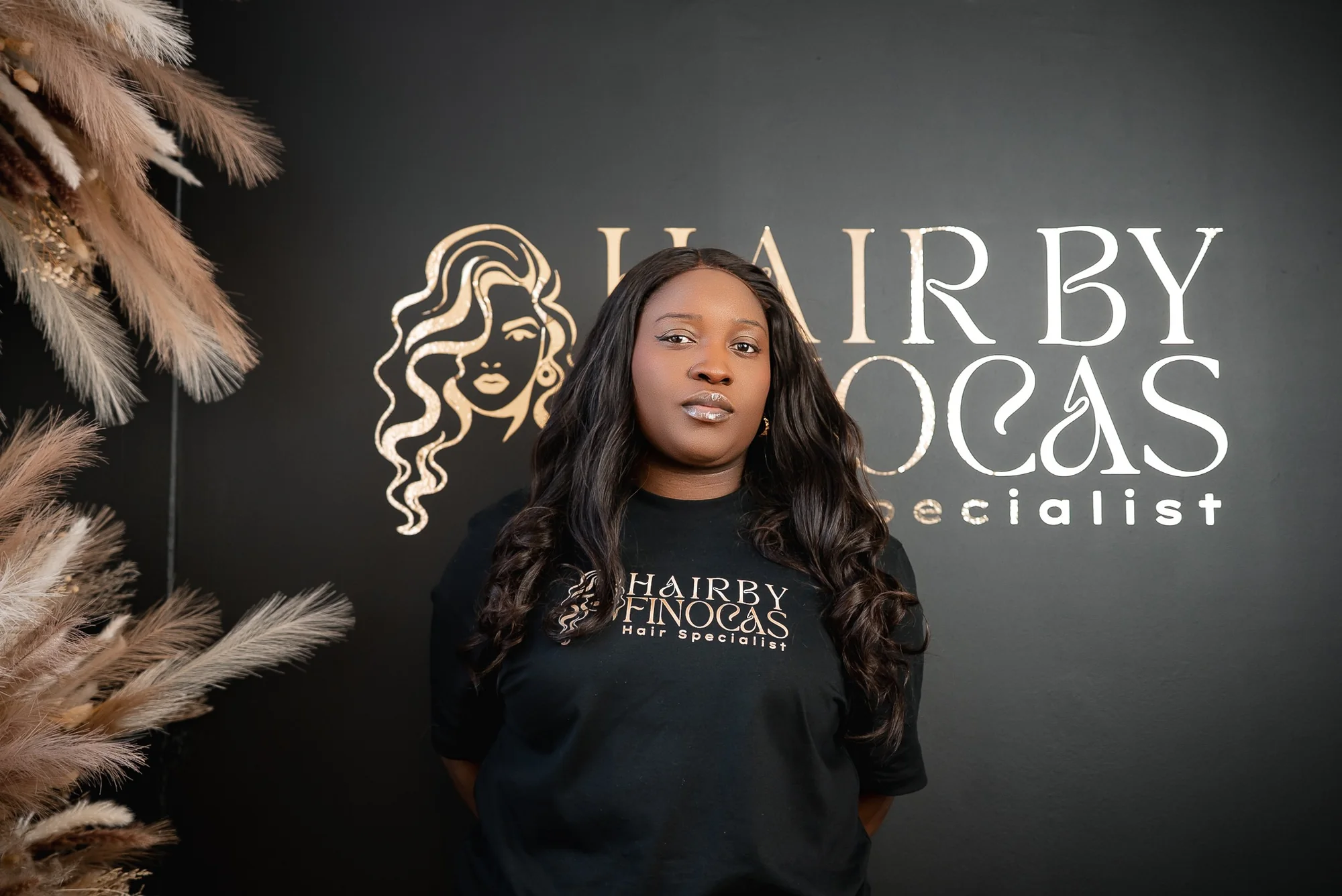 Hair by Finocas founder in the salon